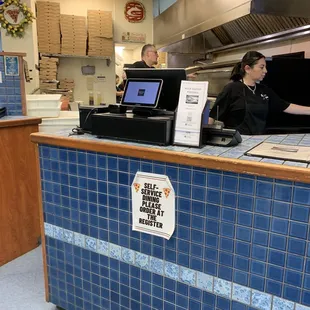 Front counter