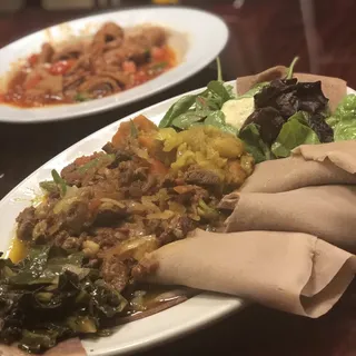 Alicha Ye Beg Wot Combo Plate