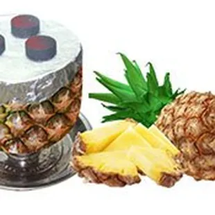 a pineapple and a pineapple