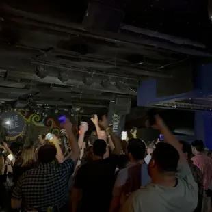 Great energy from the crowd