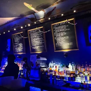 bar area