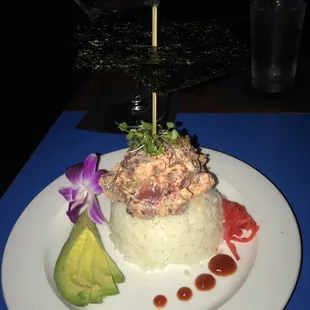 Spicy ahi poke