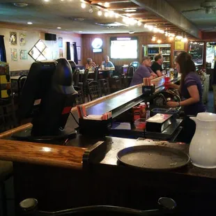 people sitting at the bar