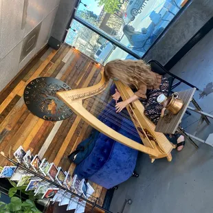 Morning music at blue oak