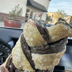 This chocolate ganache pastry is amazing!