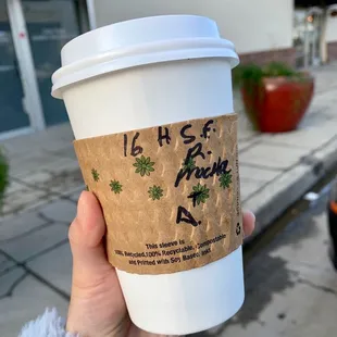 Sugarless Raspberry Mocha Latte