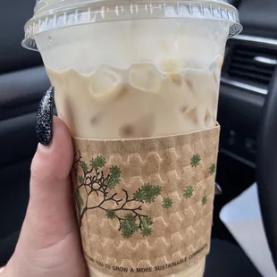 Iced Toasted Pumpkin Latte