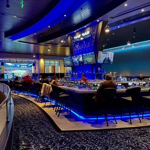 interior, sushi and sashimi
