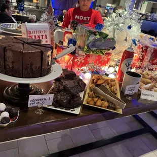 Desserts table