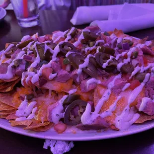 Tri tip nachos