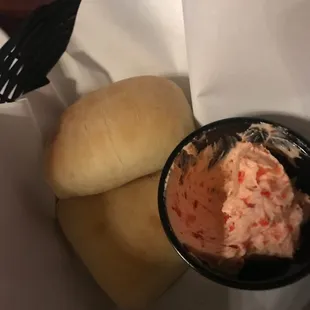 Strawberry butter is delicious