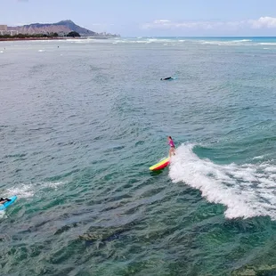 What a gorgeous shot.  We would like to say congratulations to Leila, Stella, and Brady, for successful completion of our Level One Surfin