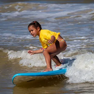 Make your kids holiday wishes come true with our kids private surfing lesson.