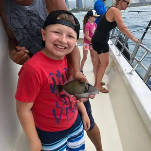 Wonderful time fishing!  Captain and crew were very knowledgeable and helpful (especially with kids).  Definitely recommend this activity!!