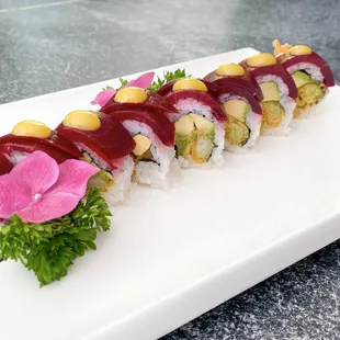 NEW vegan &amp; vegetarian sushi coming EXCLUSIVELY to Blue Ocean Carlsbad on Monday, July 20!