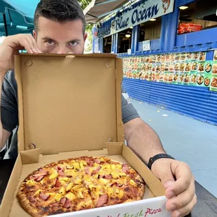 25. Hawaiian Ham Pizza