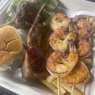 27. Lamb - Shrimp Kebab