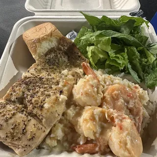 44. Salmon - Garlic Shrimp