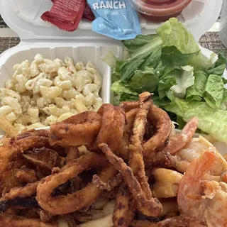 53. Calamari Garlic Shrimp