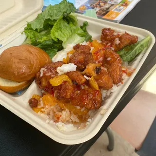 60. Spicy Orange Chicken Bowl