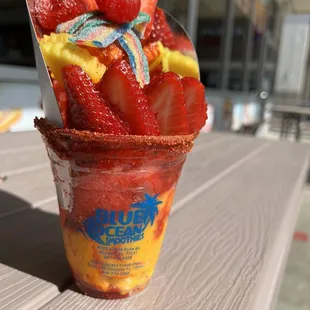 Mango/Strawberry-nado because I don&apos;t know what it&apos;s called.