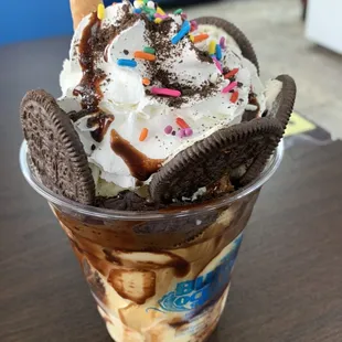 Oreo sundae