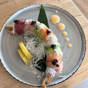 Rainbow Spider Roll