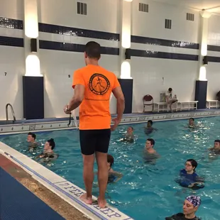 R.J. Valentin&apos;s Deep Water Running in mid-town at St. Bart&apos;s Church