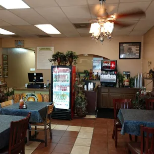 View of the entire restaurant upon walking in