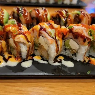 sushi and sashimi, food, sashimi, sushi