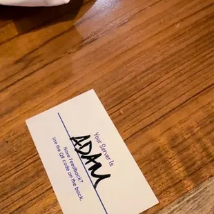 the name of the restaurant
