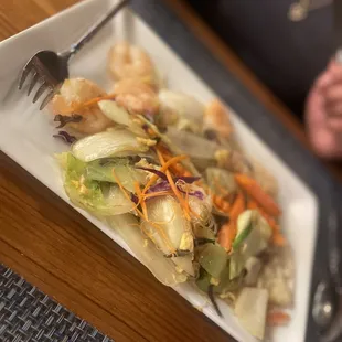 a plate of food