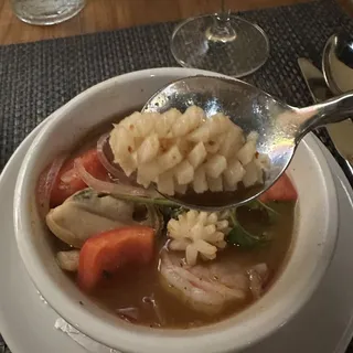 Cup-Sour Seafood