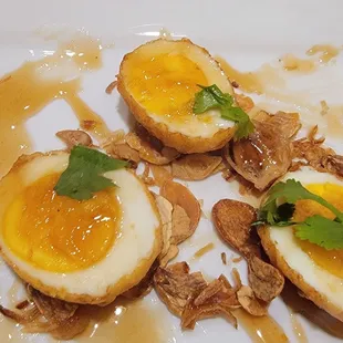 Son-in-law eggs..we already ate 3 before the picture..unusual and wonderful.
