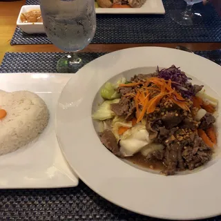 Garlic & Pepper Stir Fry