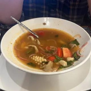Bowl-Sour Seafood