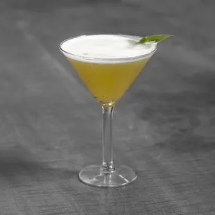Pineapple Basil Martini