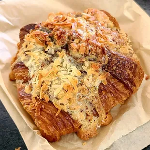 Coconut croissant