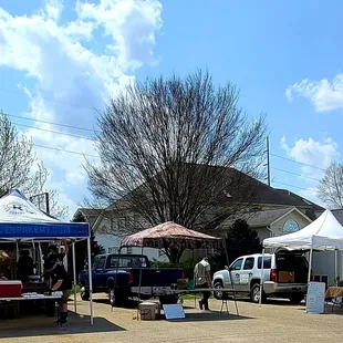 Mini Farmers market on Wednesdays