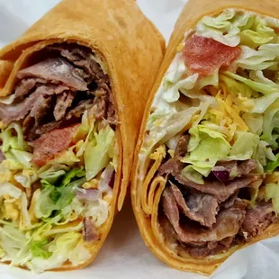 Roast Beef &amp; Cheddar Wrap