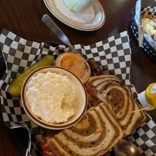 It&apos;s a Reuben kind of day with Cottage Cheese on the side and extra dressing, don&apos;t forget the pickle!