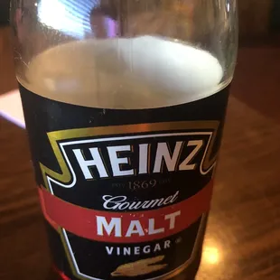 Malt vinegar for my fish and chips