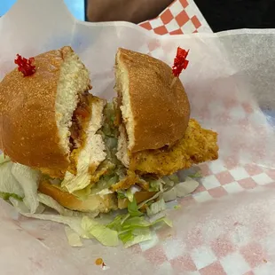 The Swamp Thing - Cajun spice.