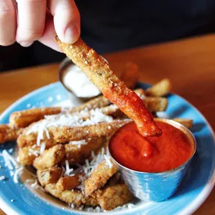 Eggplant fries