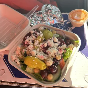 Greek salad!!