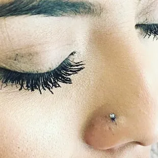 Piercings done by Andrew follow him @bp_piercing33