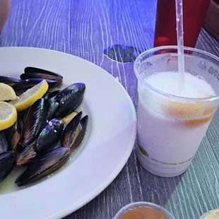 Mussels &amp; Pina Colada