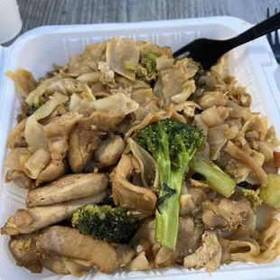 Chicken pad see ew