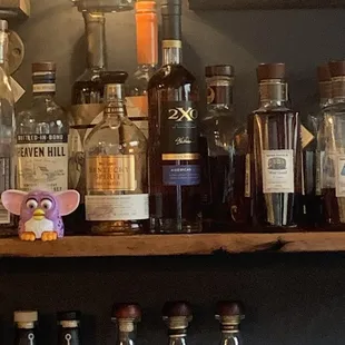 Some 2XO bourbon on the shelf