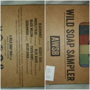 Set of soaps which smell AMAZING. Only $14 for a set of 8 soaps.